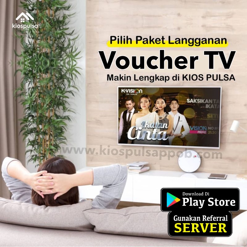 Voucher TV Lengkap Kios Pulsa